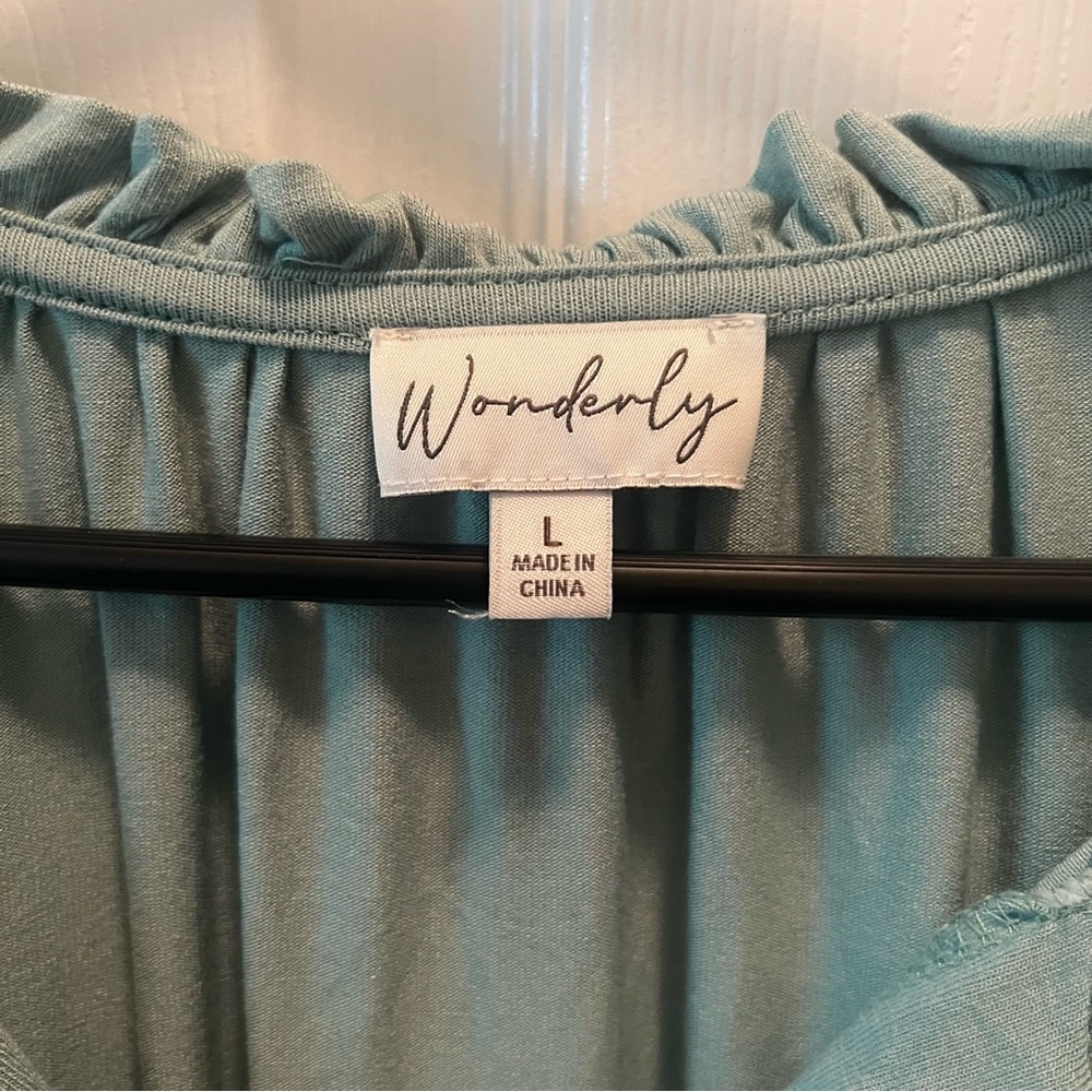 Sage Green Blouse - Picture 2 of 3